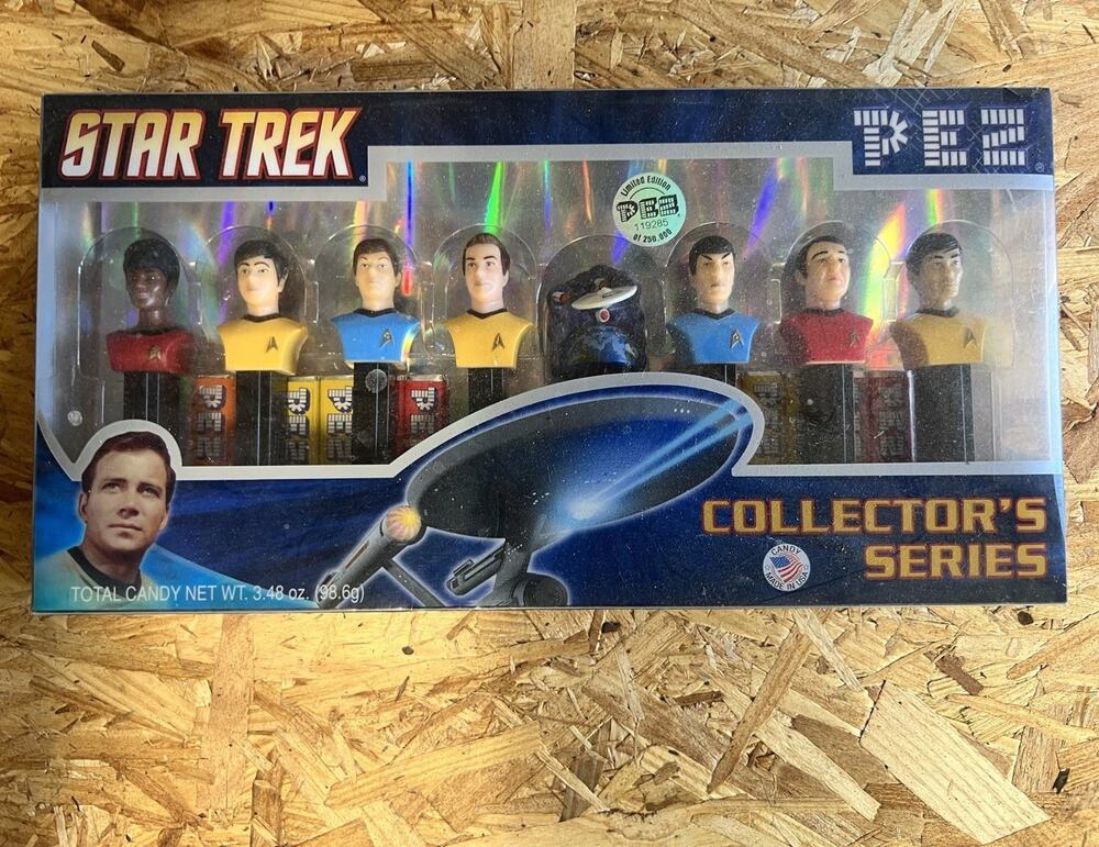 PEZ Star Trek Collector’s Series Dispenser Set